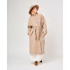 WOOLEN COAT s rovnými rukávy